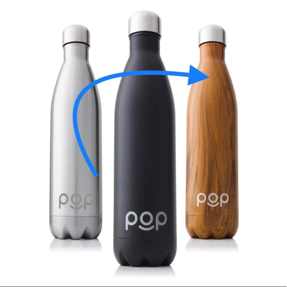 POP DESIGN PRODUCTS Insulated Bottle NEVER USED